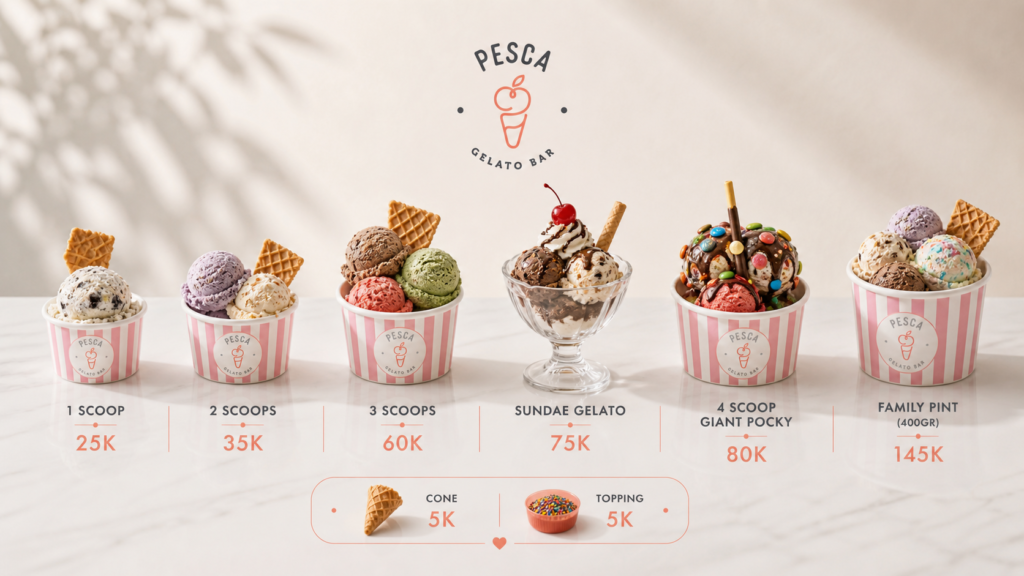Pesca Menu